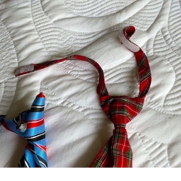 Toddler Set Of Three Clip On Ties Tie Neck Tie 3T - Picture 6 of 6